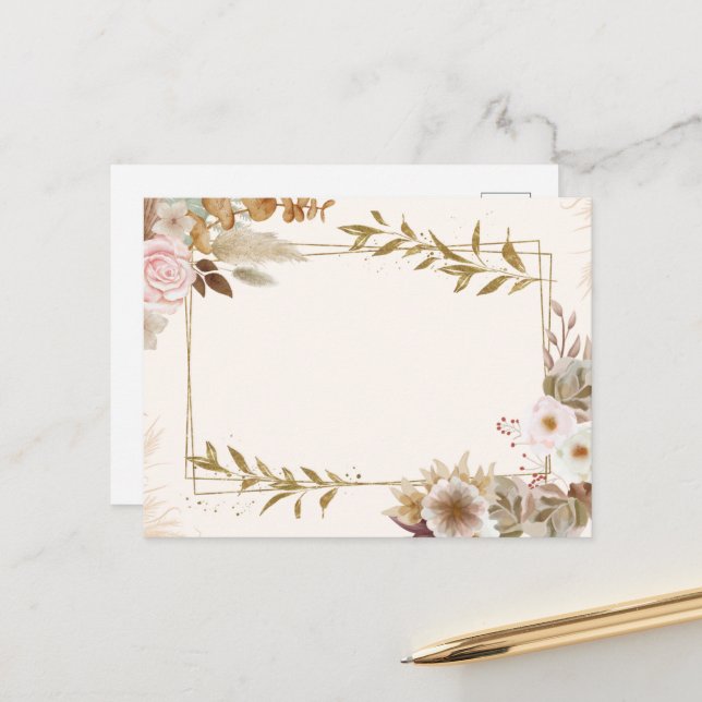 Invitation Post card Design (Front/Back In Situ)