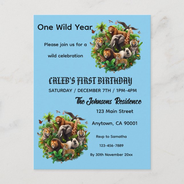 Invitation Postcard (Front)