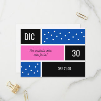 invitation postcard