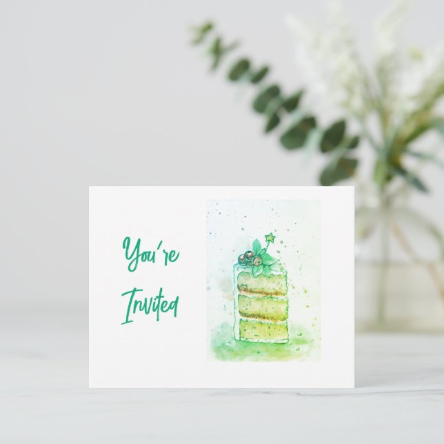 Invitation  postcard (Standing Front)