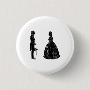 Invitation Postcard 3 Cm Round Badge
