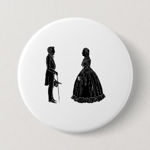 Invitation Postcard 7.5 Cm Round Badge