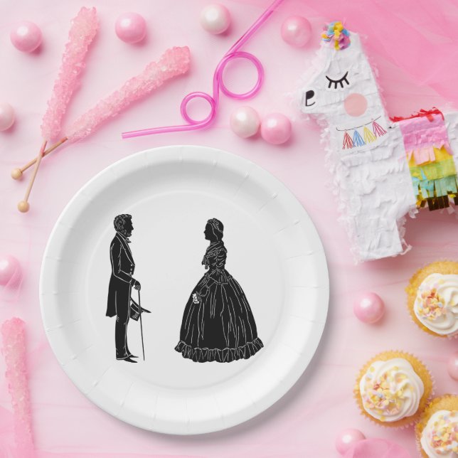 Invitation Postcard Paper Plate (Party)