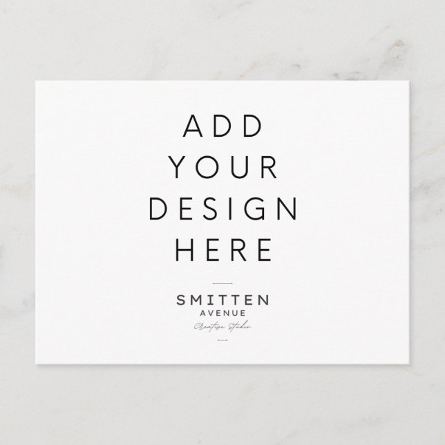 Invitation Postcard Printing (Front)