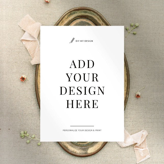 Invitation Printing 5x7" Business Invites & Flyers (Upload your artwork and print your custom event invitations)