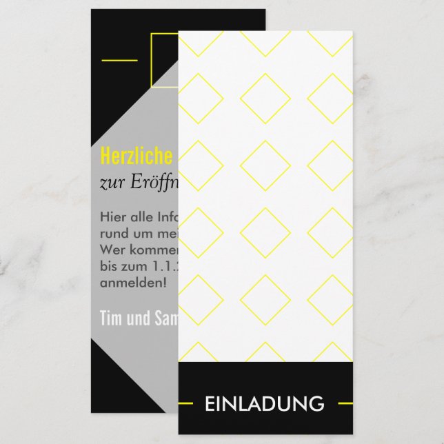 Invitation q (Front/Back)