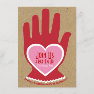 Invitation: Random Act of Kindness in Pink Invitation
