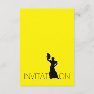 Invitation Tango Flamenco Latin Dance