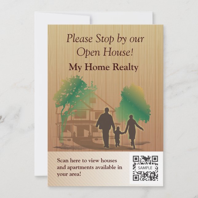 Invitation Template My Home Realty (Front)