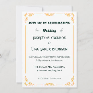 Invitation templates