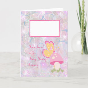 Baby Naming Ceremony Cards | Zazzle AU