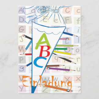 invitation to start school