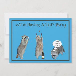 Invitation to Thank God It's Friday Party