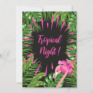 Invitation to the beach party.