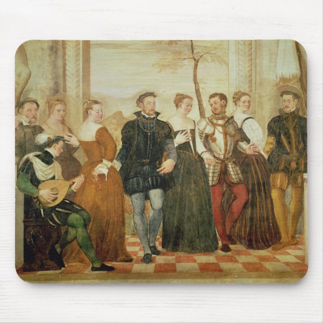 Invitation to the Dance, 1570 Mouse Pad (Front)