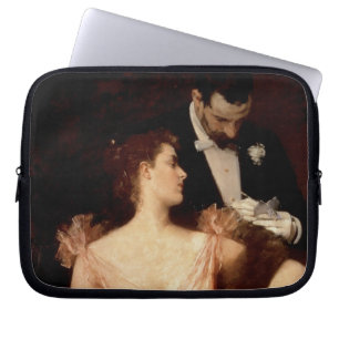 Invitation to the Waltz, 1895 (oil on canvas) Laptop Sleeve