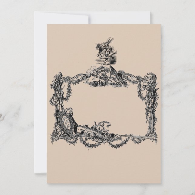 Invitation to the wedding card – Einladung (Back)