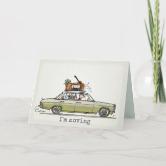 Invitation Vintage Mercedes