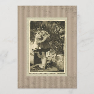 Invitation Vintage Retro Photograph