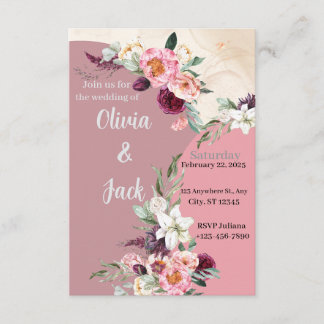 Invitation Wedding