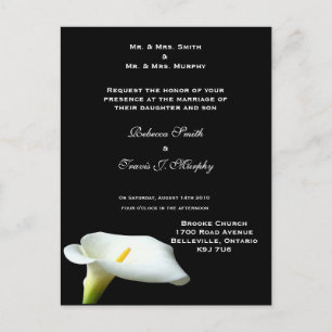 Invitation - WhiteLily2 Postcard