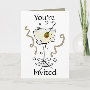 Invitation - You're Invited Featuring Cocktail