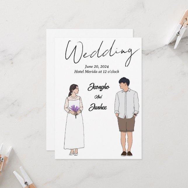 Invitations (Front/Back In Situ)