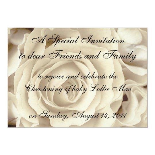 Invitations Baptism Christening Templates