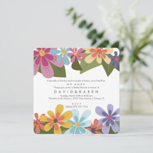 Invitations   Bridal Shower   Spring Fling