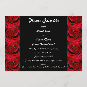 Invitations - customisable