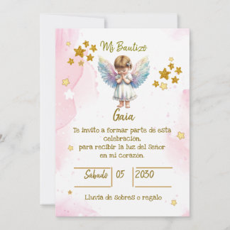 INVITATIONS FOR GIRL BAPTIZE