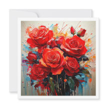 Invitations - The Red Roses Artwork