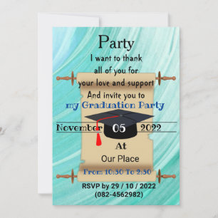 Invite a Graduate Party 