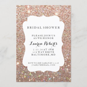 Invite - Bridal Shower Day Fab - Rose Gold
