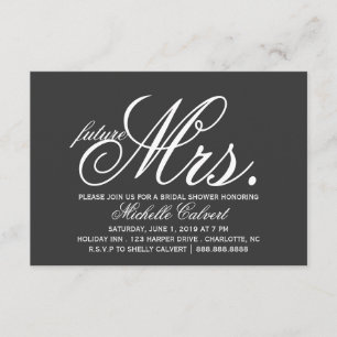 Invite - future Mrs.