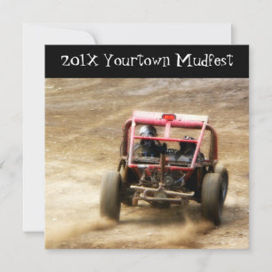 Invite to  Mudfest dirty Dunebuggy 4x4 racing