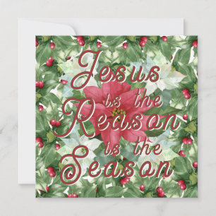 Invitiations - Jesus is the Reason Invitation