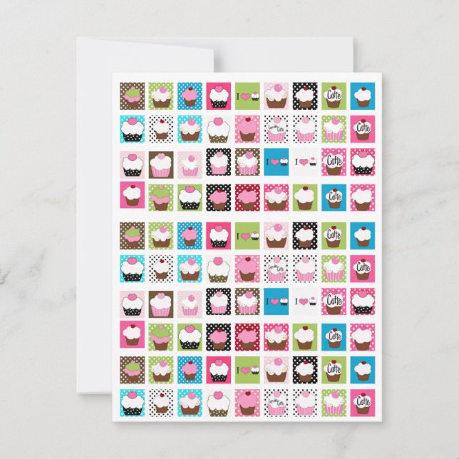 Inviting Cupcakes ... ; ) SRF Invitation (Front)