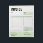 Invoice Form Business Quotation Add Logo Notepad<br><div class="desc">Form Business Quotation,  Invoice or Sales Receipt Order Form,  you can add your logo</div>