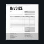 Invoice Form Business Quotation Add Logo Notepad<br><div class="desc">Form Business Quotation,  Invoice or Sales Receipt Order Form,  you can add your logo</div>
