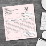 Invoice Form Business Quotation Add Logo Notepad<br><div class="desc">Form Business Quotation,  Invoice or Sales Receipt Order Form,  you can add your logo</div>