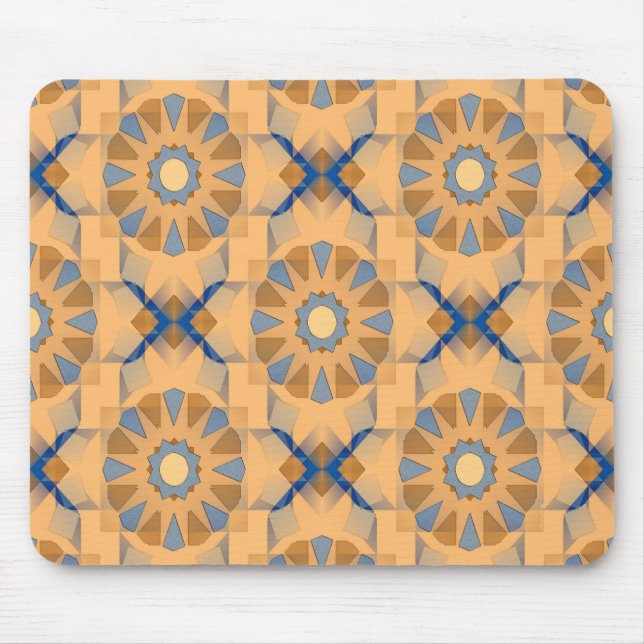 Inward and Outward Stars... Mouse Pad (Front)