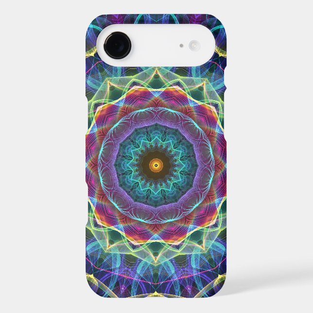 Inward Flower kaleidoscope Case-Mate iPhone Case (Back)