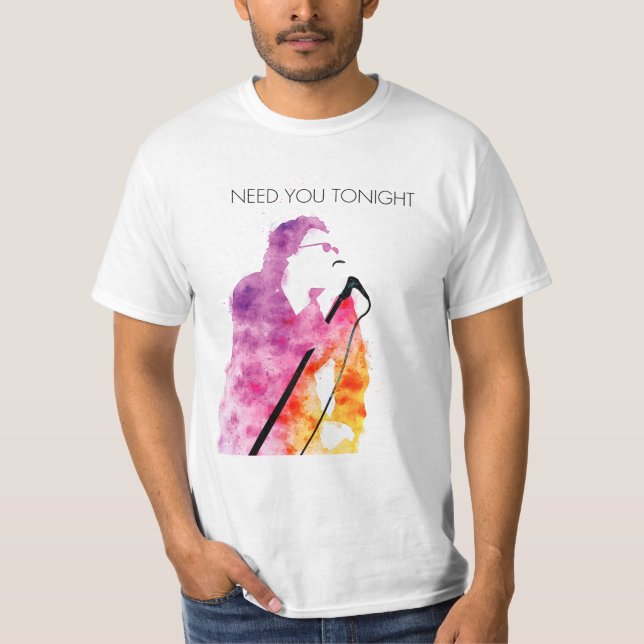 INXS Kick 2 Classic band T-Shirt (Front)