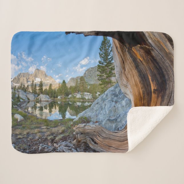 Inyo National Forest, California Sherpa Blanket (Front (Horizontal))
