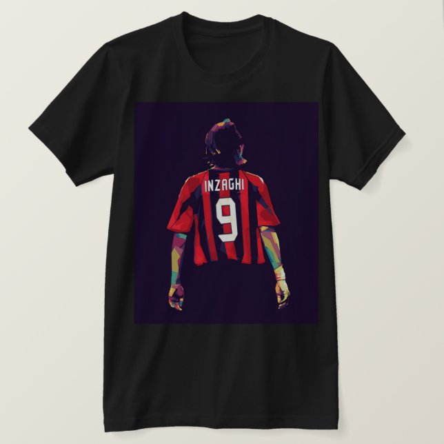 Inzaghi wpap pop art  T-Shirt (Design Front)