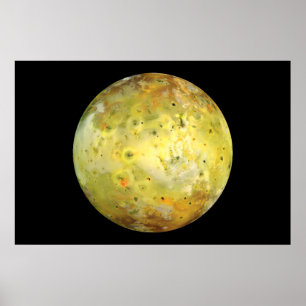 Io (Moon of Jupiter) Poster