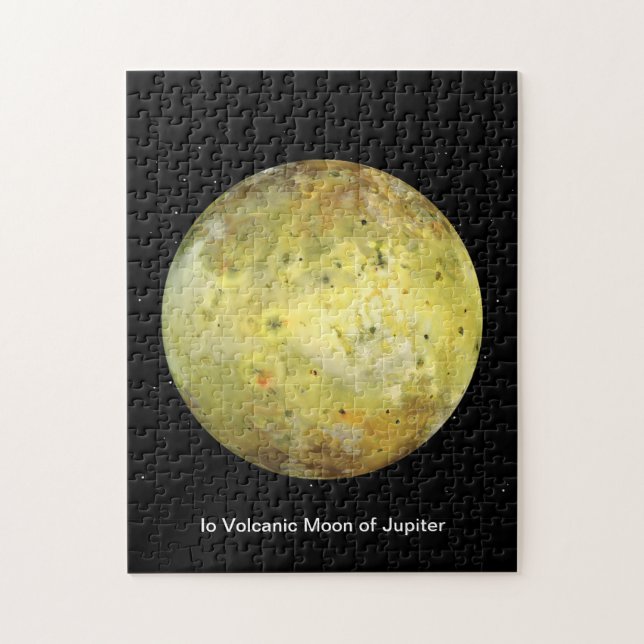 Io Volcanic  Moon of Jupiter Jigsaw Puzzle (Vertical)