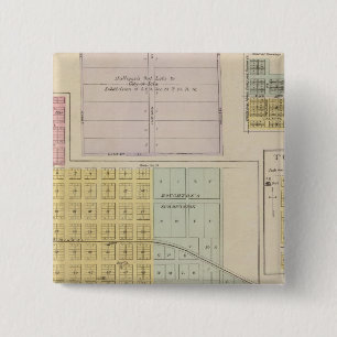 Iola, Torrance, and Kellogg, Kansas 15 Cm Square Badge