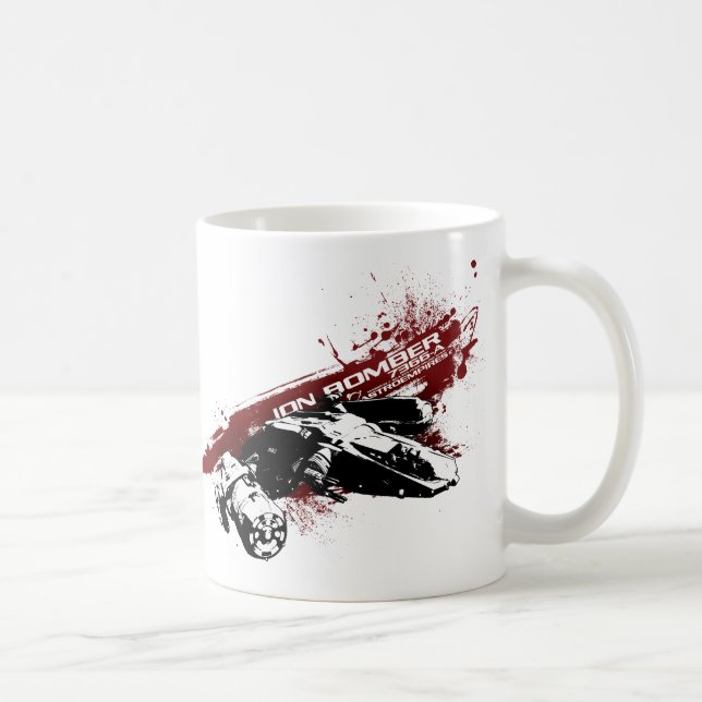 Ion Bomber splash mug (Right)